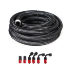 10/16/20FT 10AN CPE Fuel line Hose Braided Nylon Stainless Steel Oil Gas - Image 44
