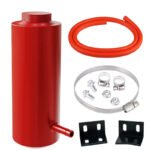 Universal Radiator Coolant Aluminum Catch Tank Overflow Reservoir 800ML Black - Image 8