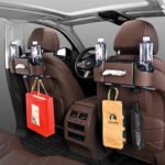 Multifunctional Nappa Leather Car Backseat Organizer - Image 4