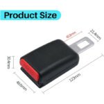 Seat Belt Extender – Secure 2.1 Buckle Extension for Added Comfort & Accessibility - Image 2