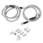 Flexible SS Braided Transmission Cooler Hose Line - Image 2