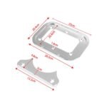 Battery Bracket Relocation Hold Down Tray Kit For Optima 34/78 Battery Aluminum - Image 9