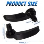 Motorcycle Saddle Bag Latch Kit for Harley-Davidson Road King 2014-2021 Black - Image 3