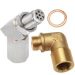 Stainless Steel Oxygen O2 Sensor CEL Eliminator Light  45°&90°& 0°   Adapter Mini Catalytic Convertor M18X1.5 Socket Plug - Image 21