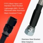 6AN Flexible PTFE Transmission Cooler Hose Lines Fitting - Image 6