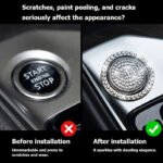 GlamStart Bling Car Start Button Cover Ring