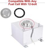 Billet Aluminum Easy Fill Fuel Cell Gas Cap With 12 Hole Cell Bung and Gasket - Image 5