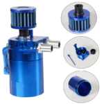 Baffled Oil Catch Can Kit Reservoir Tank with Breather Filter - Image 3