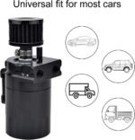 Baffled Oil Catch Can Kit Reservoir Tank with Breather Filter - Image 6