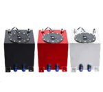 2.5 Gallon Universal Aluminum Racing Drift Fuel Cell Gas Tank + Level Sender - Image 4