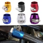 Hex Hose Finisher Clamp for Fuel/Oil/Gas/Air and Water End Cover Fitting 4/6/8/10/12AN - Image 2