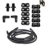 6AN Flexible PTFE Transmission Cooler Hose Lines Fitting