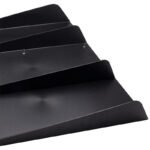 Black Rear Bumper Diffuser Shark ABS 4-Fin Spoiler Lip Splitter For Mazda Miata - Image 3