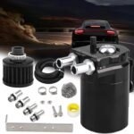 Upgraded Baffled Oil Catch Can with Breather Filter Kit Aluminum Oil Reservoir Tank with 3/8" Strengthened NBR Fuel Line - Image 10