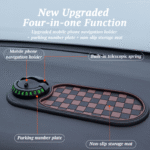 Woyuosn Multifunction Car Mat with Phone Holder Hidden Number Plate - Image 3