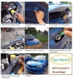 4 X Push Button Quick Release Hood Bonnet Pins Lock Clip Car Bumper Latch Kit - Image 16