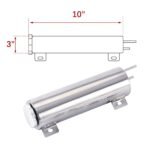 Polished Stainless Steel 20-24-32-50OZ Radiator Coolant Overflow Puke Tank Can - Image 3