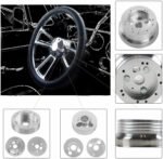 GSTP 5 & 6 Hole Billet Steering Wheel Hub Adapter for GM Chevrolet Models Replacement - Image 3