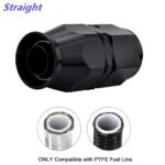 2PCS AN4/AN6/AN8/AN10/AN12 PTFE Hose End Fitting Adapter for PTFE Hose Line Only - Image 3