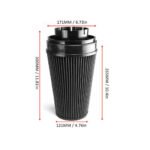 99-06 Chevy GMC V8 4.8L/5.3L/6.0L 4 inches Cold Air Intake Kit+Heat Shield - Image 5