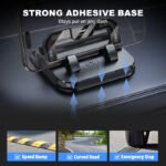 360° Rotating Foldable Phone Holder - Universal Compatibility with Anti-Slip Base for Desk. Car & Travel Use - Image 2